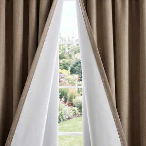 Dobby Textured 100% blockout Curtains