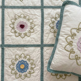 100% cotton Embroidery bedding set