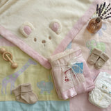 100% polyester  coral fleece baby blanket