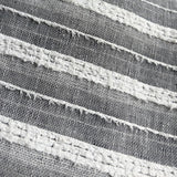 Linen-Look stripe curtains