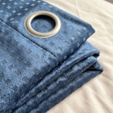 Jacquard Textured 100% blockout Curtains